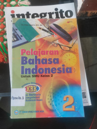 Image of pelajaran bahasa indonesia untuk smu kelas 2