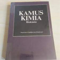 Image of KAMUS KIMIA : BIOKIMIA